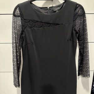 Size 2 Tahari dress with Worn 1 time. Freshly dry cleaned.